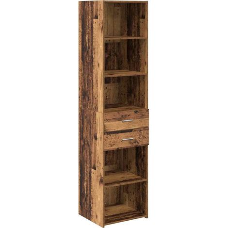Maison Exclusive - Alacena Madera Vieja 45 x 42,5 x 185 cm Madera