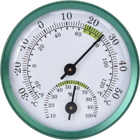 Compteur de température et d'humidité, Mini tenture murale, cadran fin Transparent, grand écran, testeur (1/5)