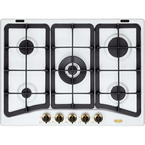 De Longhi BF57PRO Piano Cottura a Gas Bianco