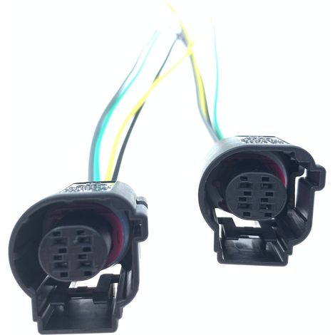 Compatible with the fog lights, daytime running lights, and fog lamps of the Volkswagen Jetta VA3, Jetta VS5, VS7, and Jetta. (Wiring plug and harness connector) (1/5)