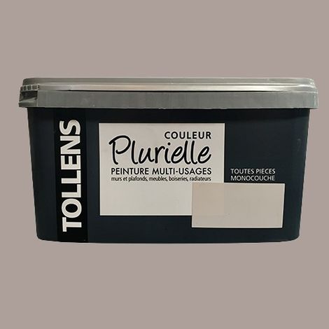 TOLLENS Peinture acrylique multi-usages 'Couleur Plurielle' mat Sophistiquée 2,5 L (1/2)