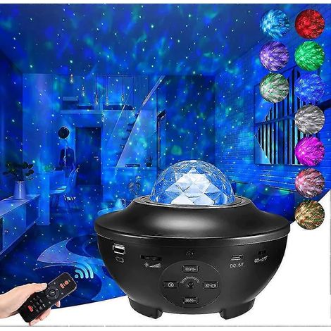 [RM] Projecteur d'étoiles Veilleuse Vague Océan Lampe Projecteur LED Éclairage Galaxie Accessoire Cadeau (1/4)