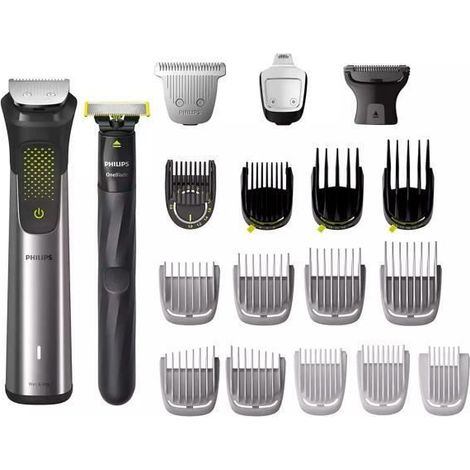Tondeuse - PHILIPS - MG9553/15 - Sans fil - 10 peignes de précision - Autonomie 120 min