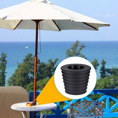 Cône Parapluie Support Base, Pour Stabilité Table Patio, Pied Parasol, 1.5" Parasol. (1/4)