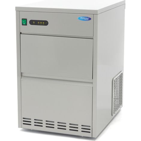 Machine à glaçons - 45 kg/jour - Glaçons en balle - Refroidie à l'eau - Maxima (1/5)