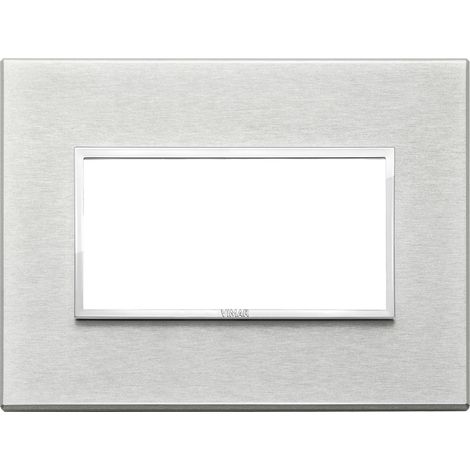 VIMAR - 21654.02 Plaque grise Next 4M