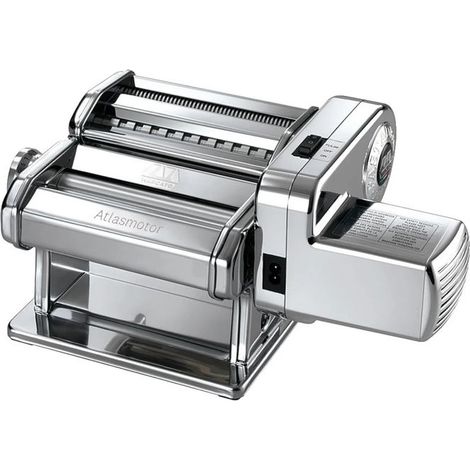 Marcato ATLASMOTOR Atlas Motor Macchina per la pasta Elettrica 150 mm 9 spessori 3 formati colore Argento