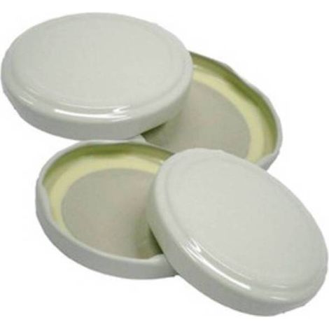 TAPPO P/BARATTOLO D 82 MM 100 PZ BIANCO