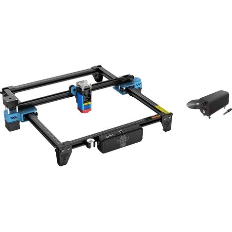 Graveur Laser, Haute Précision, Compatibilité Polyvalente, TTS Ensemble 4, 40W TTS-55 Pro, Prise EU (1/2)