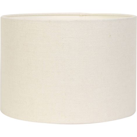 Light & Living - abat-jour - Livigno - blanc - textile - Ø 34cm - (1/3)
