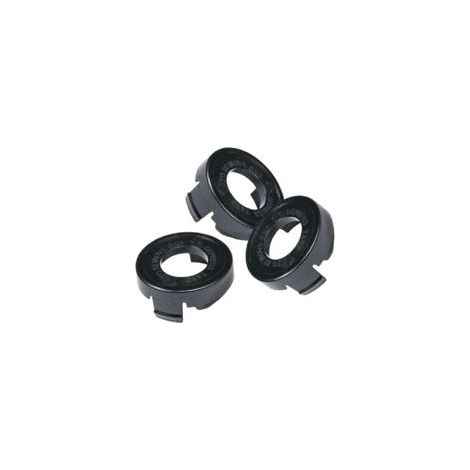Juego de 3 tapas para carretes de desbrozadoras, compatibles con Black & Decker GL250, GL310, GL360, GLC12, BDST36 – Repuestos prácticos – Crezuo (1/4)