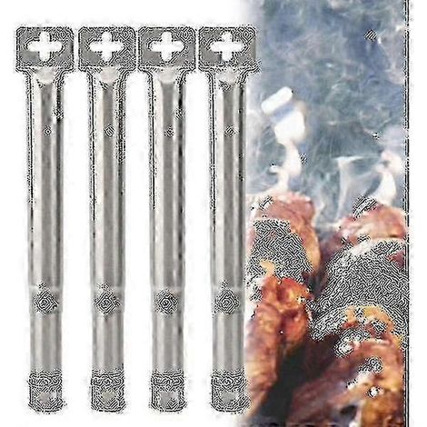 2025 Lot de 4 brûleurs droits universels réglables en acier inoxydable pour barbecue à gaz (1/2)