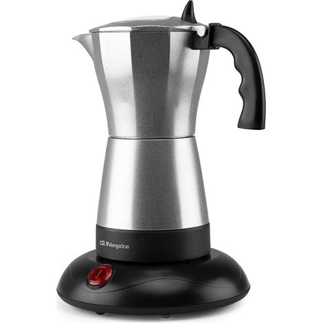 Orbegozo KFE 660 Caffettiera Italiana Metallica 6 Tazze (1/5)