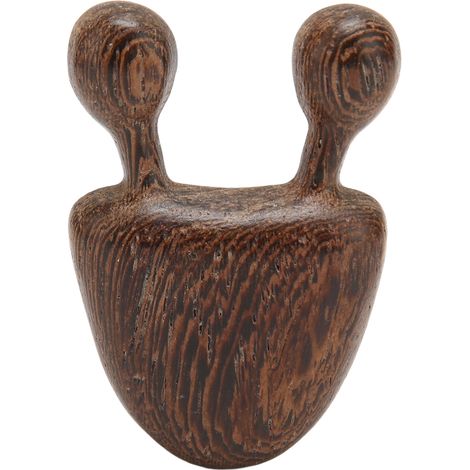 Peigne Visage Massant en Bois de Santal pour Décongestion et Détente - Soin Anti-Poches (1/5)
