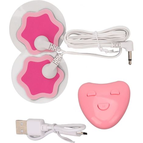 Appareil anti-douleur menstruel rechargeable USB, masqueur de règles portable avec électrodes, couleur rouge rose, pour femmes (1/5)