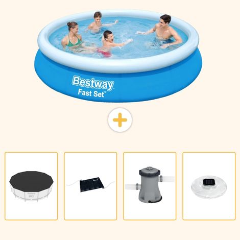 Bestway Bestway Fast Set Ronde - 366x76 cm - 5-pièces S154 (1/5)