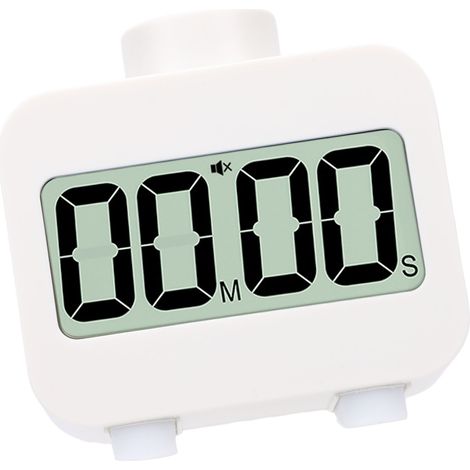 Digitaler Küchentimer mit leiser Countdown-Funktion – Zeitmanagement-Tool für Kochkurse und Fitness (1/5)