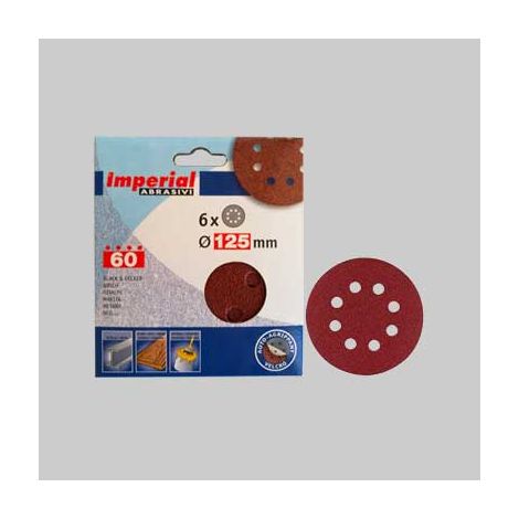 DISCO ABRASIVO VELCRATO 'FAI DA TE' Ø 150 mm - grana 180 - 6