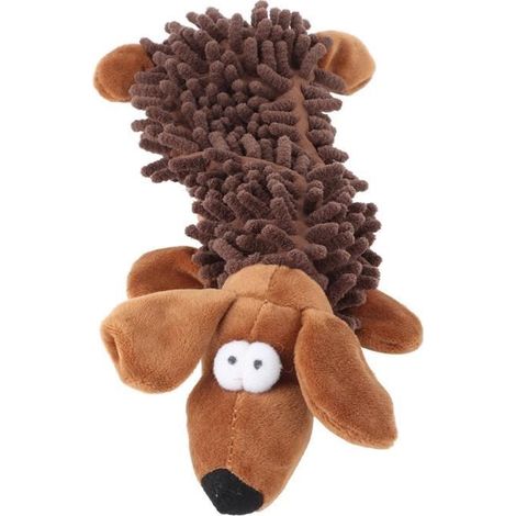HURRISE jouet pour animal de compagnie Animal de compagnie chat petit chien en peluche forme animale mignonne avec dispositif (1/3)