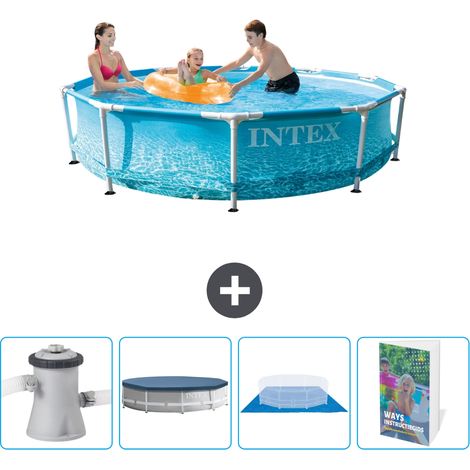 Frame Pool Rund - 305x76 cm - 5-teilig  SCB117 (1/5)