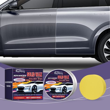 Car coating and polishing paste, car paint care, car paint maintenance, cleaning, polishing and renovation agent -- 100g + sponge (1/5)