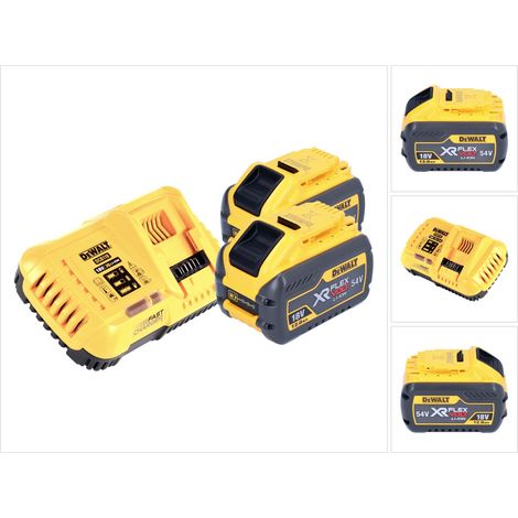 DeWalt DCB 118 Y2 Kit de inicio con batería 18 V / 54 V 2 baterías XR FLEXVOLT 12 Ah + cargador (1/5)
