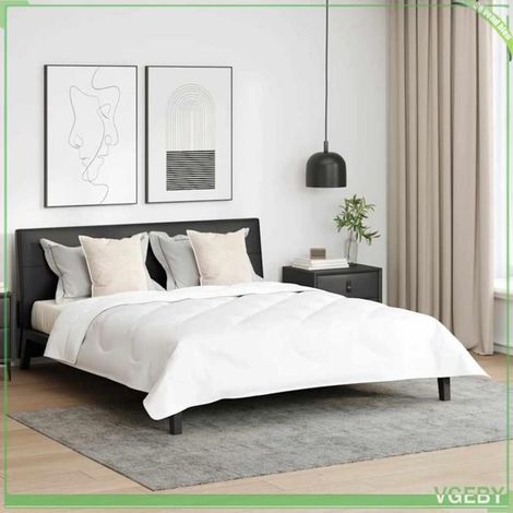 42007690 Oreiller avec oreiller 2 pcs Blanc 65 x 65 cm Plume (1/5)