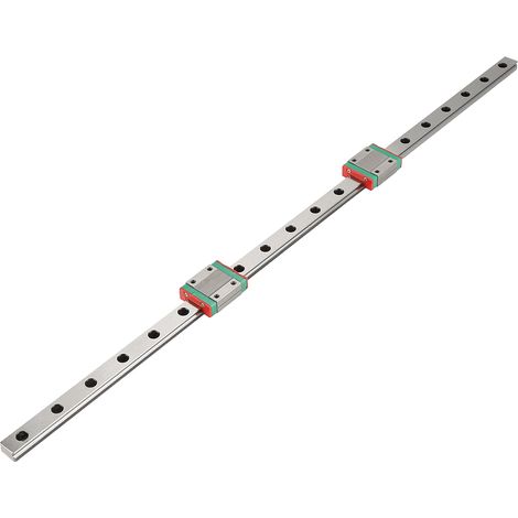 1 x 500 mm MGN12 Miniatur-Linearführung, 12 mm breit 2 x MGN12B Gleitblöcke (1/5)