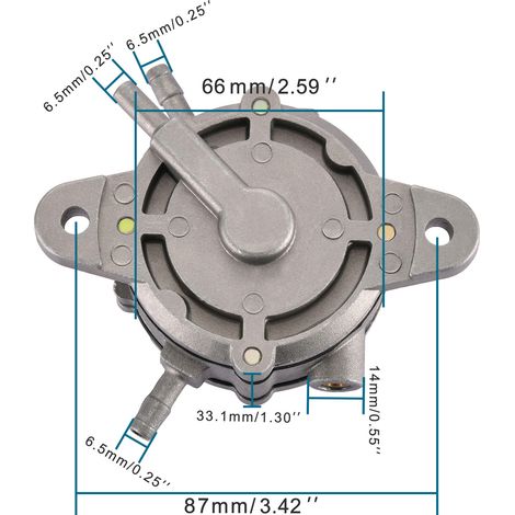 GOOFIT motorcycle parts fuel pump compatible with CF250 off-road vehicle modification parts replacement (1/4)