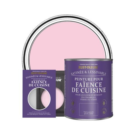 Peinture pour Faïence de Cuisine, Finition Satinée -  Bonbon (1/3)