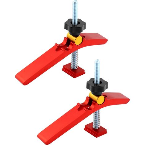 2PCS Serre Joint Rapide pour Système de Rails T (M8) (1/5)