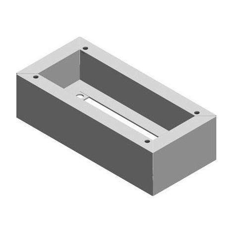 ABL Einbausockel eMC2, 100mm, Edelstahl
