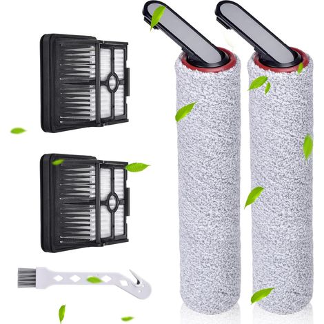 Kit d'Accessoires pour Aspirateur Laveur Sans Fil –2 Rouleaux de Brosse, 2 Filtres HEPA et Brosse deNettoyageFiltre Plissé Plat PTFE Bosch Professional
2607432041 pour Aspirateur GAS 35-55 (1/5)