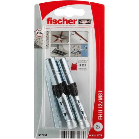 Fischer 532751 FH II 12/M8 I K NV Ancoraggio ad alta tenuta 12 mm 1 KIT (1/5)
