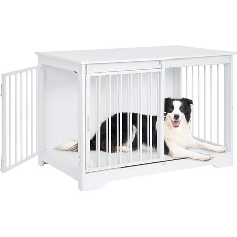 Gabbia per Cani, Tavolo Supplemento, Nicchia Moderna per Cani