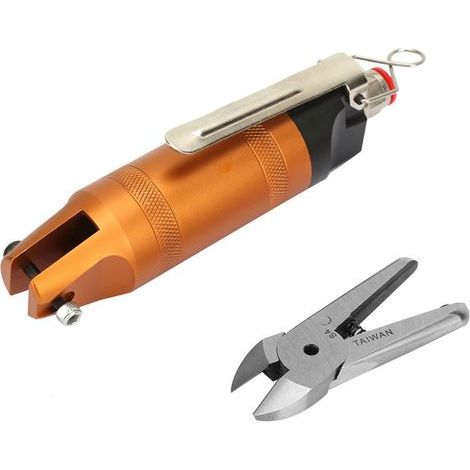 Ciseaux pneumatiques industriels HS10 pour coupe de fil métallique 1.0-1.6mm, outil de coupe à air (HS10-S4) (1/5)