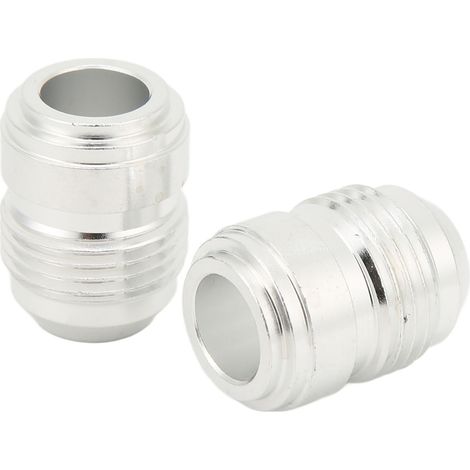 Lot de 2 bouchons à souder AN10 en alliage d'aluminium, raccords de tuyauterie mâles universels pour voiture (1/5)