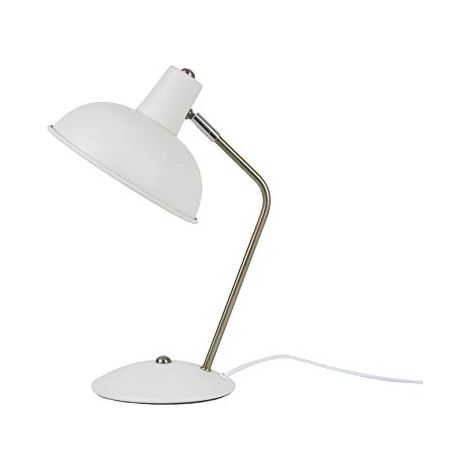 Leitmotiv - Lampada da tavolo, in metallo, E14, 40 W, colore: Bianco (1/4)