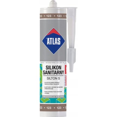 Assorbente sanitario flessibile in silicone Atlas 280 ml, marrone chiaro S123