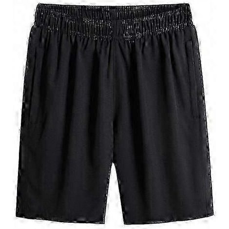 Short Homme Sport Été Taille Élastique - Shorty Homme Léger Respirant, Entrejambe Profonde, Poches Latérales, Coupe Décontractée (1/5)