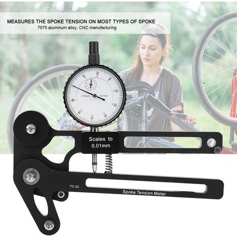 Tensiomètre pour Rayons de Vélo - Outil de Précision pour Jante et Roue (1/4)