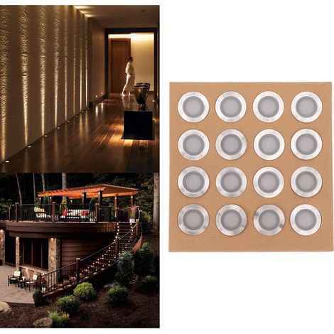 Lampadaire LED, lampe de cour en acier inoxydable, éclairage paysager extérieur pour hôtels et villas, guirlande lumineuse IP67, éclairage de jardin, norme européenne. (1/5)