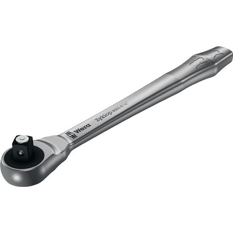 Wera 8003 C Zyklop Metal-Knarre con cuadro pasante con accionamiento de 1/2" - 004063 (1/5)