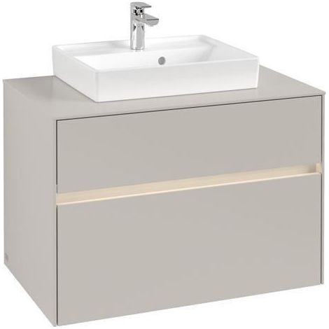VB WTUS Collaro C069B0 800x548x500mm avec cloche. 2 Ausz. WT m.tig Gris clair