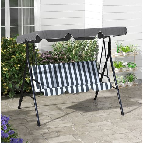 divano seduta 172x110x153 da esterno grigio OKMYHOME (1/4)