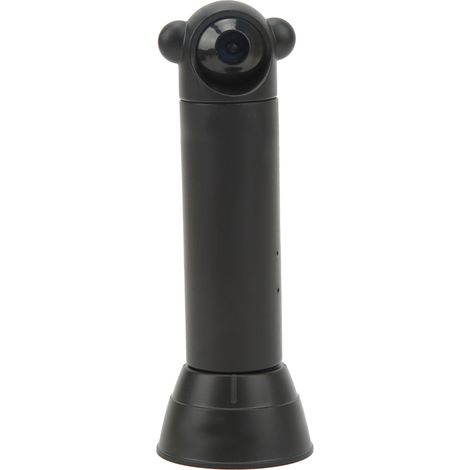 Caméra intelligente WiFi 1080p avec télécommande sans fil, vision nocturne et caméra 360° pour la maison (1/5)