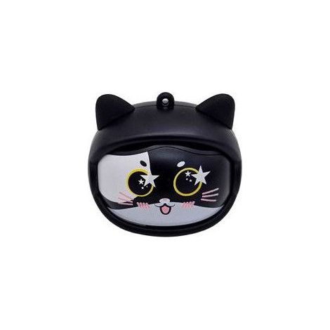 Auriculares inalámbricos True Wireless Yello koko Moody Negro con 3 cabezales de Gatos