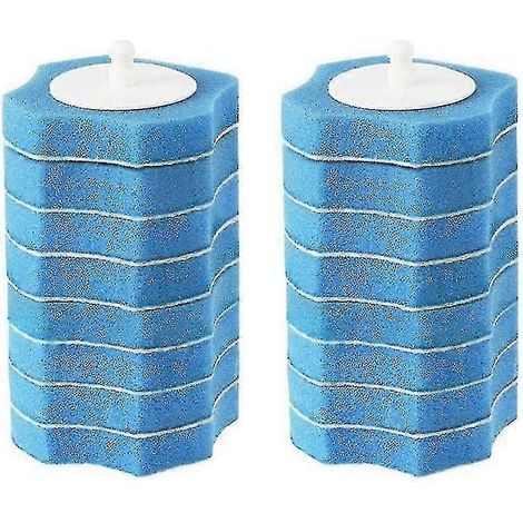 Lot de 16 têtes de rechange jetables pour brosses de toilette (1/5)