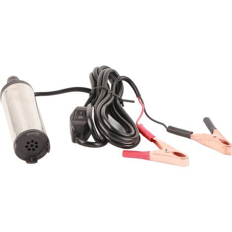 Pompe électrique multifonction pour transfert de carburant diesel, moteur DC 12V, débit 12L/min, hauteur d'aspiration 2 mètres (1/5)