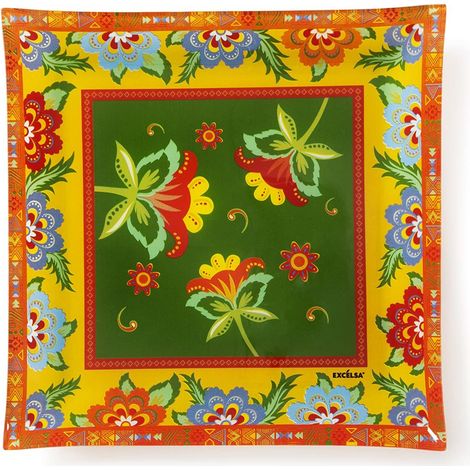 Excelsa Gipsy Soul Piatto Vassoio Decorato (1/3)